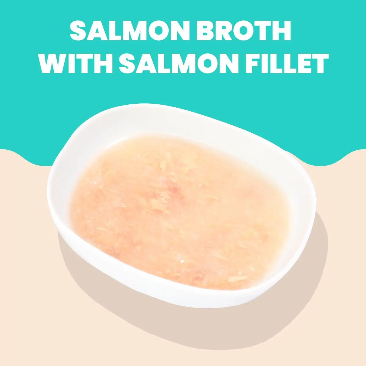 almo nature HQS Hydration Help - Wet Cat Food Salmon Broth with Salmon Fillet, Flake & Broth, 1.77oz Pack of 12 | Supports Hydration & Urinary Health - view 2