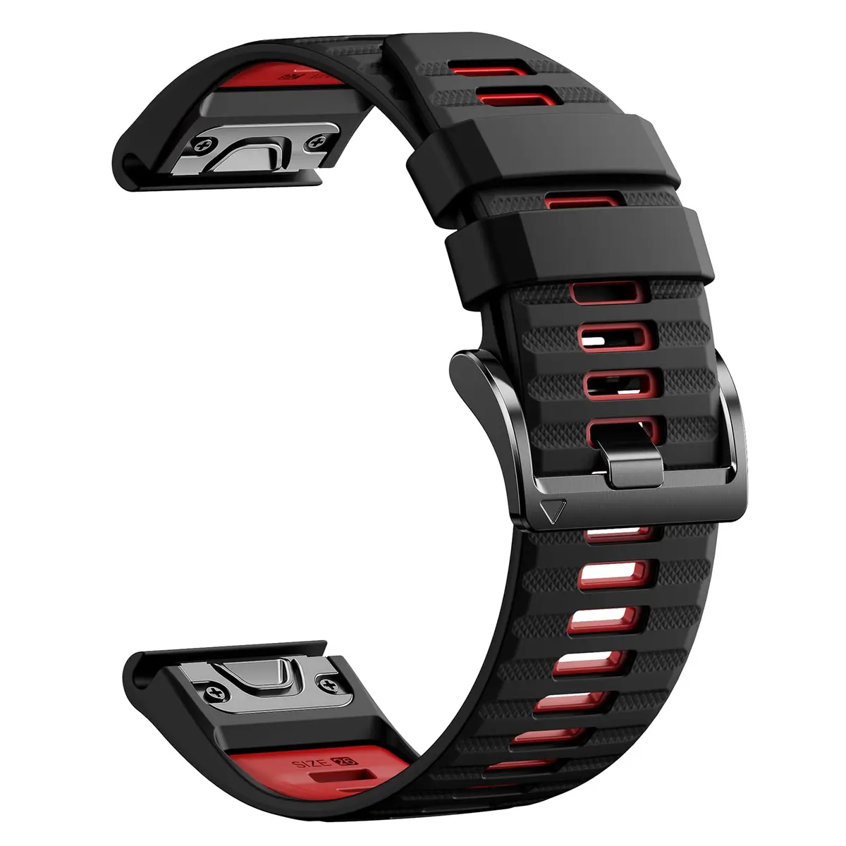 NotoCity Quickfit 26mm Watch Bands for Garmin Fenix 8 51mm/7X/6X/5X, Sports Silicone Bands Compatible with Garmin Fenix 9/9 Pro/8 Pro 51mm/7X Pro/6X Pro/5X Plus/3/3HR/Descent MK1/MK2i Smartwatches - main product image