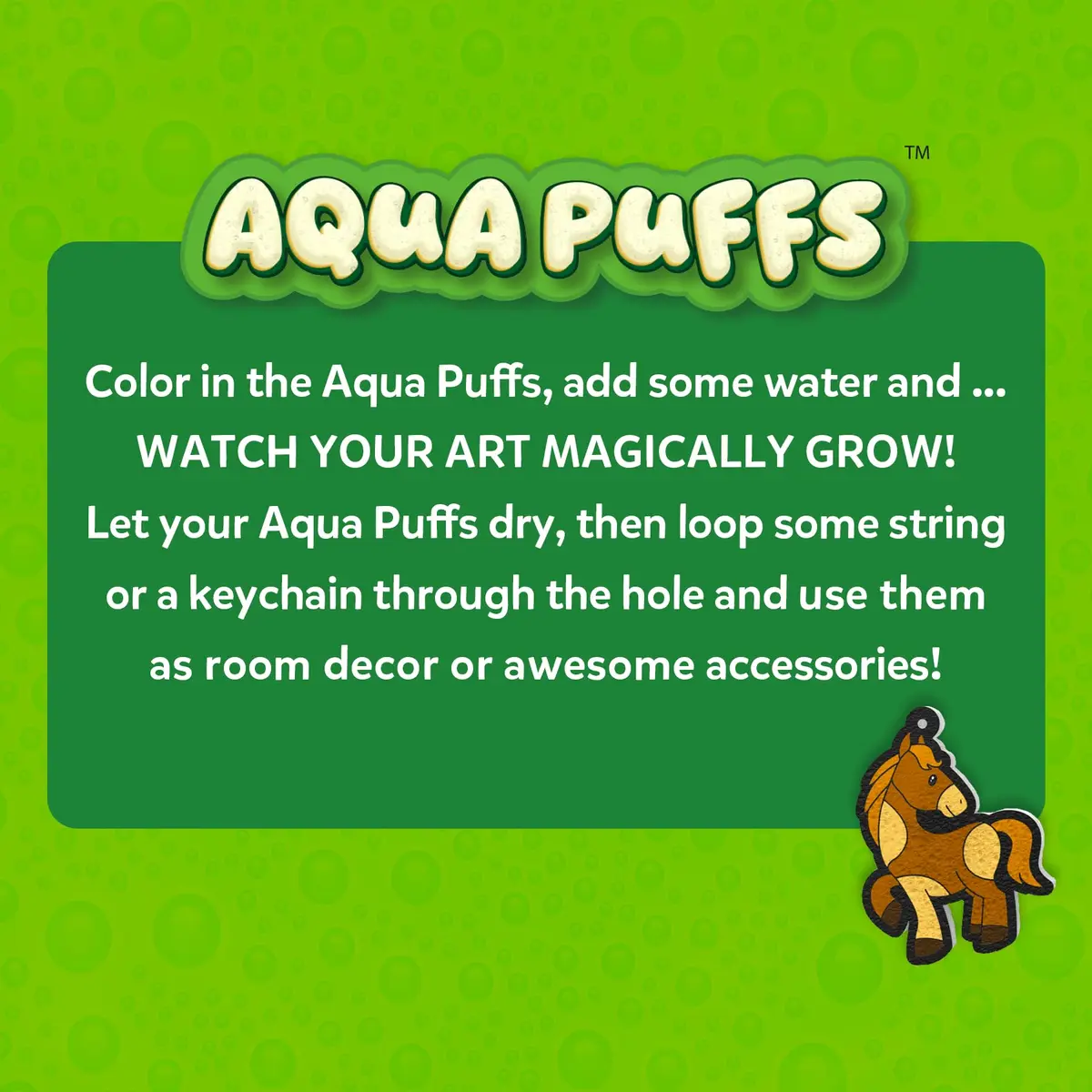 Skillmatics Aqua Puffs Animals Art & Craft Kit 15 Puffs, 10 Markers, 2 Water Pens | Award-Winning Toy for Kids Ages 4-10 - view 9
