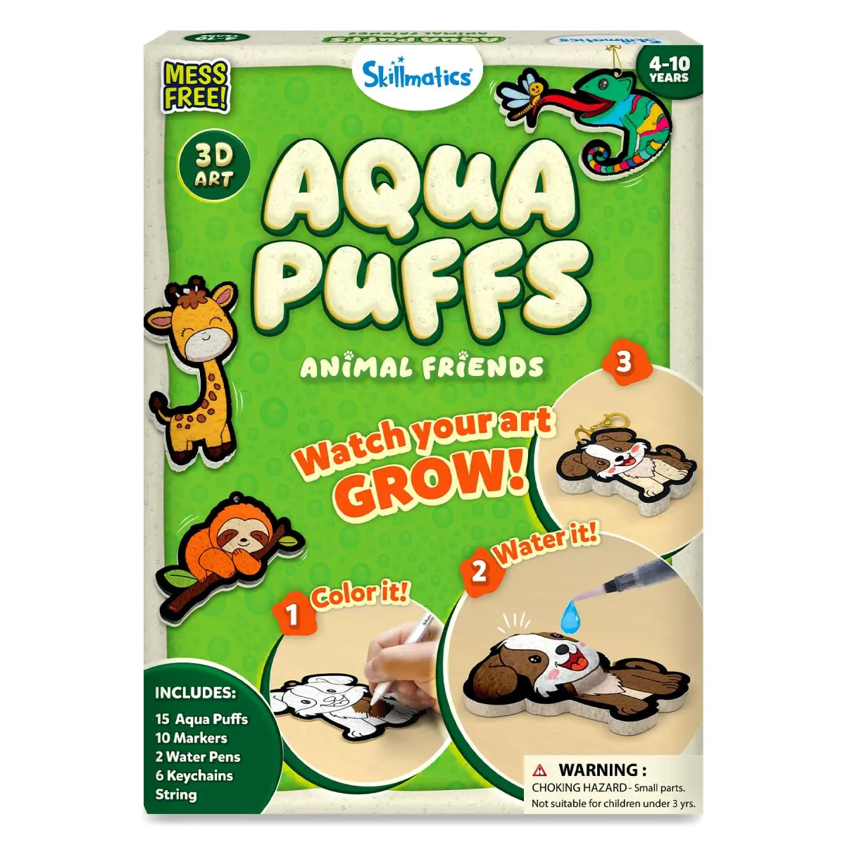 Skillmatics 3D Art Kit Aqua Puffs | Mess-Free Fun for Kids Ages 4-10 - main product image
