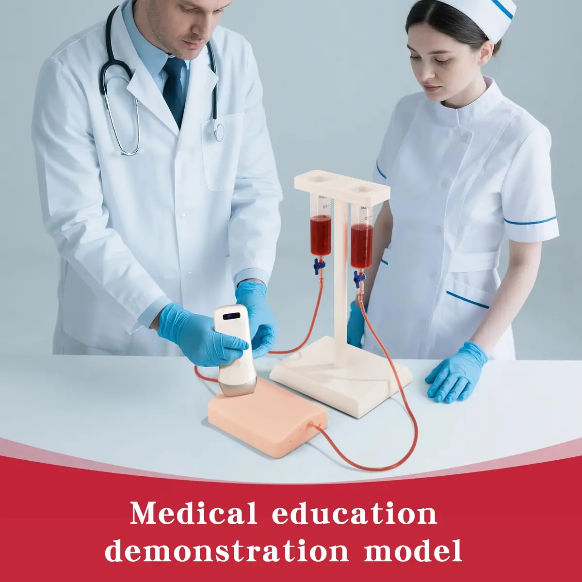SimCoach Ultrasound-Guided Vascular Access Model, Ultrasonic Puncture Phantom | Realistic Training Experience - view 4