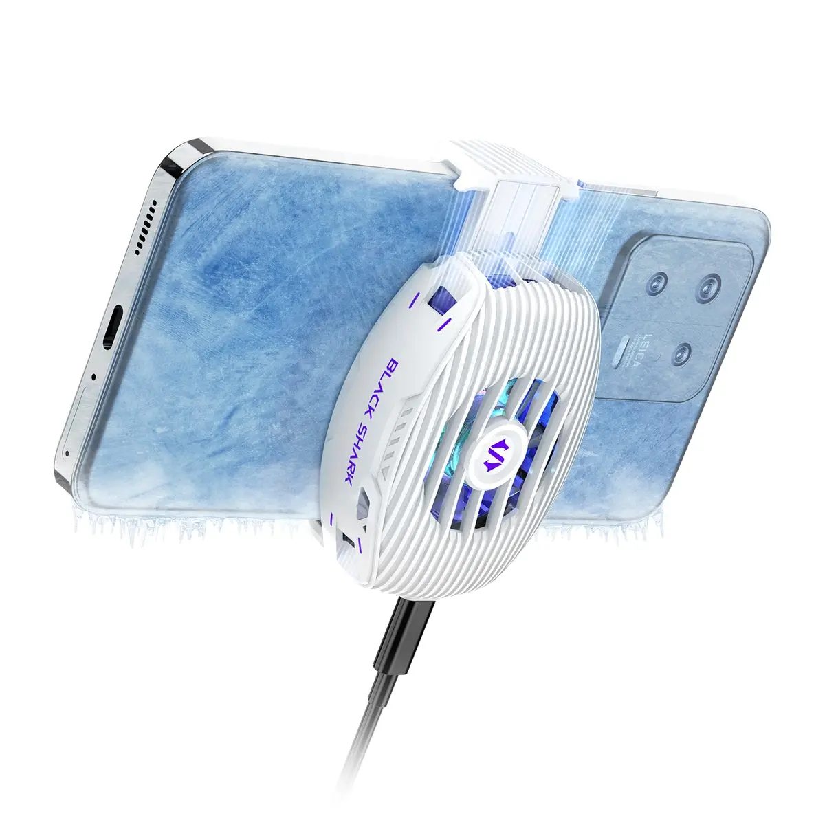 Black Shark FunCooler 5 NEO Wired Phone Cooler 80g (2.8oz) | RGB Lighting for Gaming - main product image