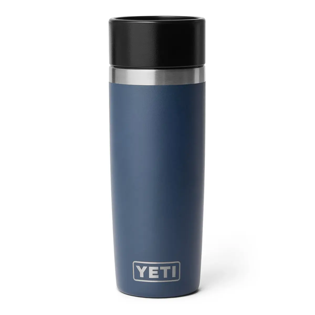 YETI Rambler 16 oz Travel Bottle Navy | Vacuum Insulated Stainless Steel Tumbler with Leakproof Cap - view 5