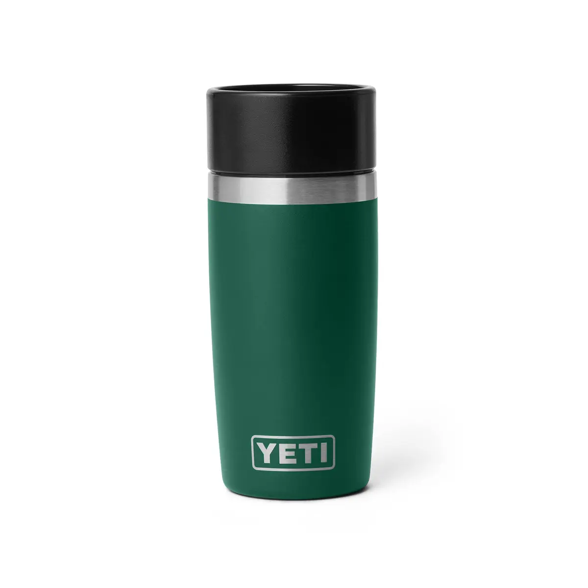 YETI Rambler 12 oz Travel Bottle | 355 ml (12 oz) Black Forest Green - main product image
