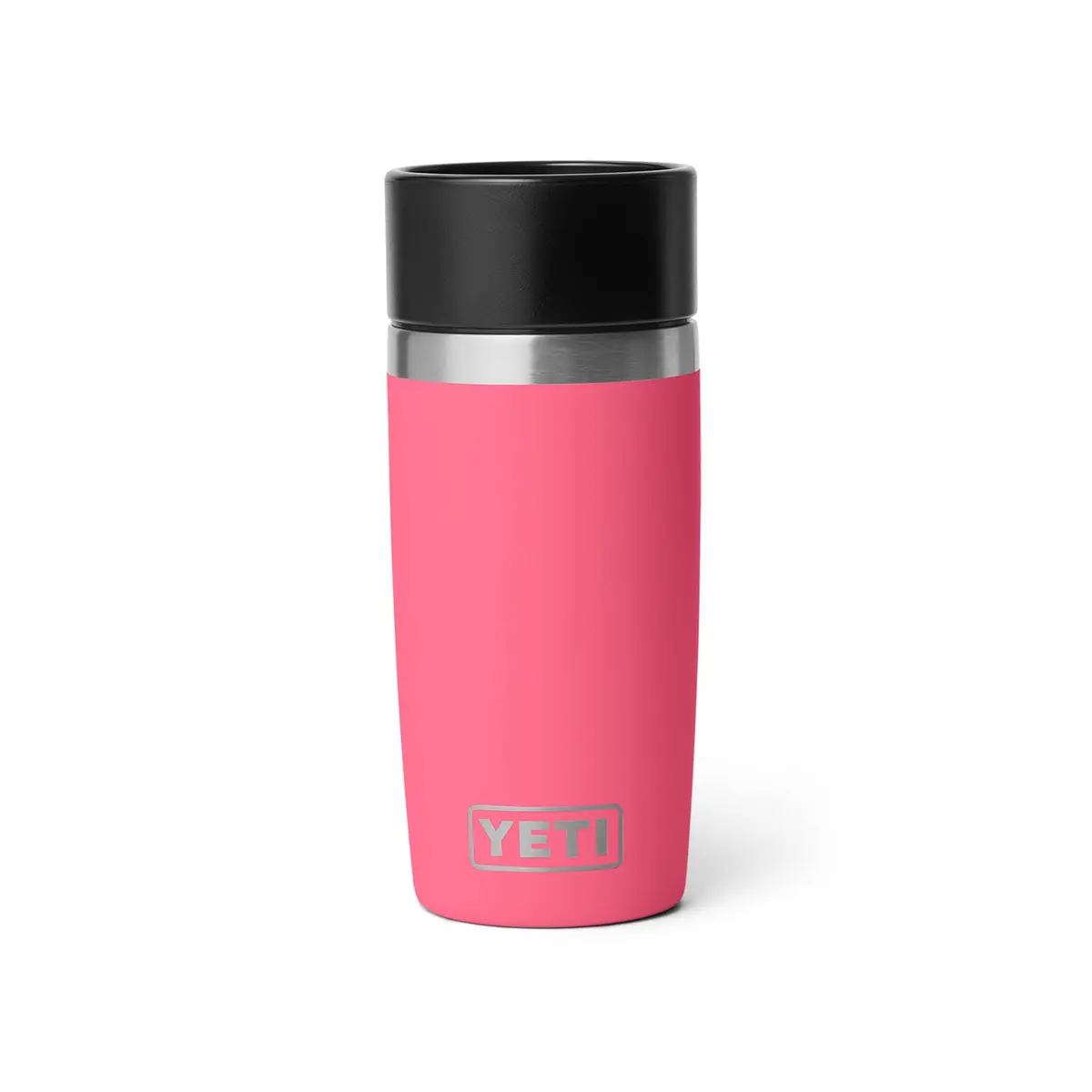 YETI Rambler 12 oz Travel Bottle, Stainless Steel, Vacuum Insulated with Leakproof Commuter Cap, Tropical Pink | 355ml (12 oz) - main product image