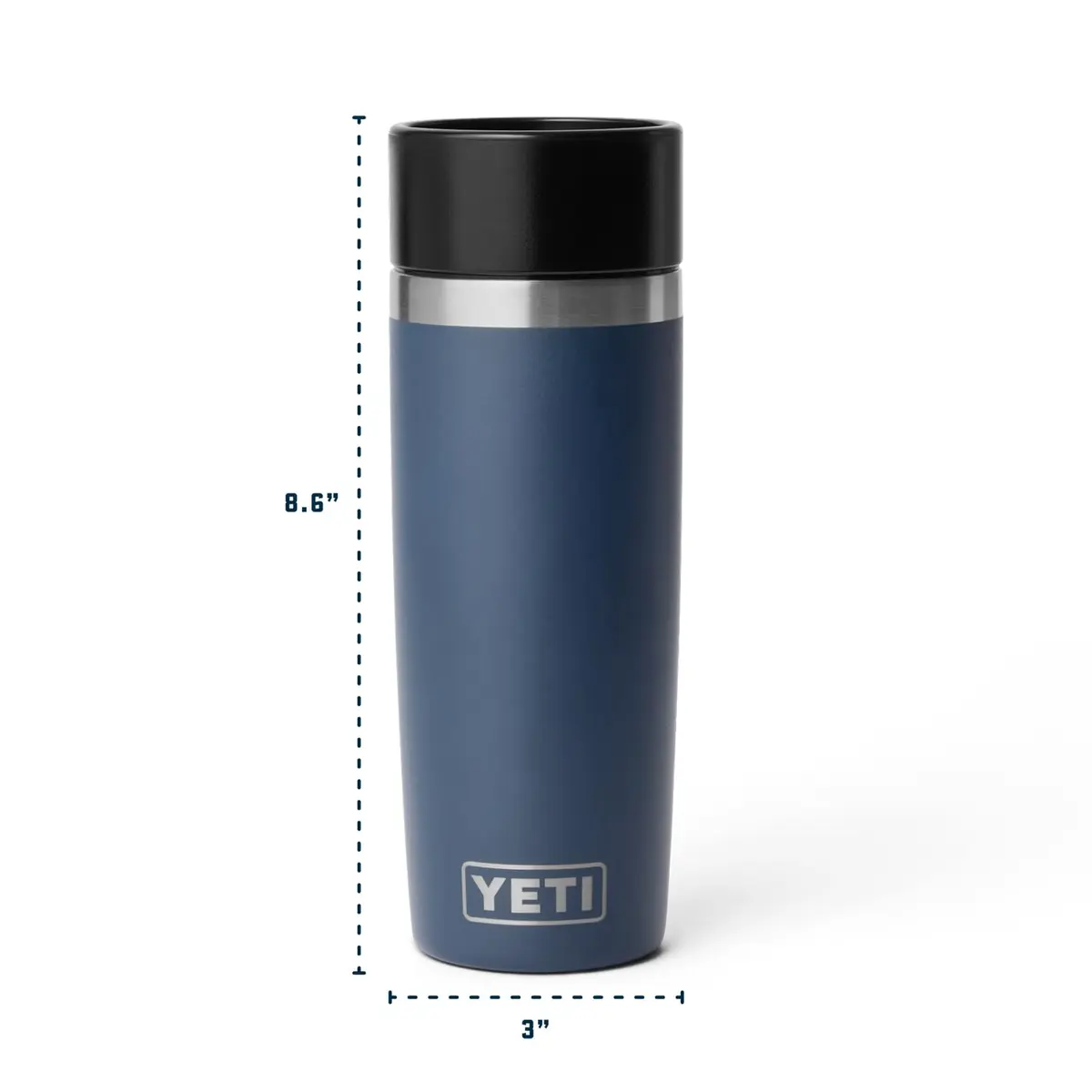 YETI Rambler 16 oz Travel Bottle | Vacuum Insulated Stainless Steel, Leakproof Cap, Car Cup Compatible - view 6