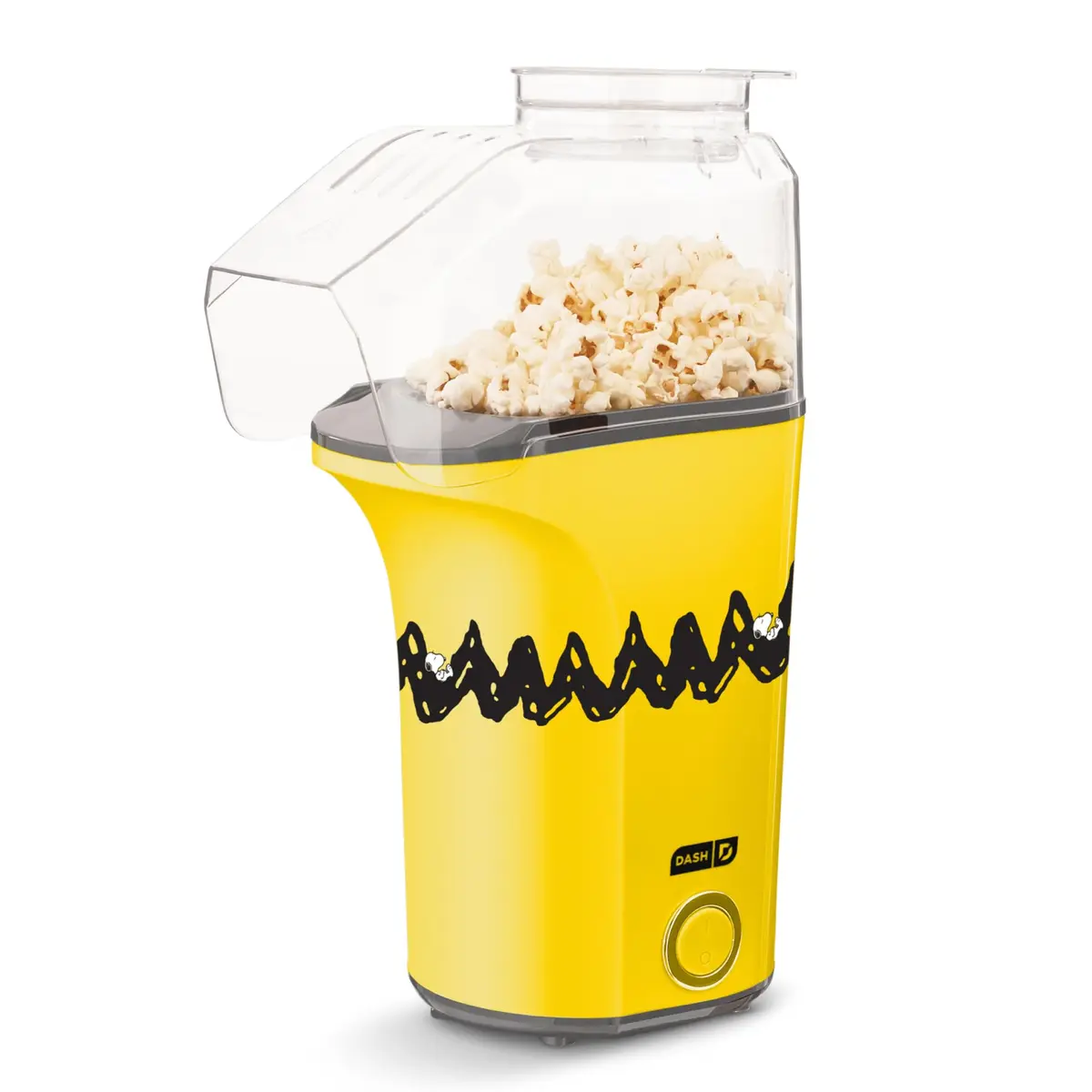 DASH Peanuts x Dash Fresh Pop Popcorn Maker 16-Cup | Oil-Free Hot Air Popper for Healthy Snacks - main product image
