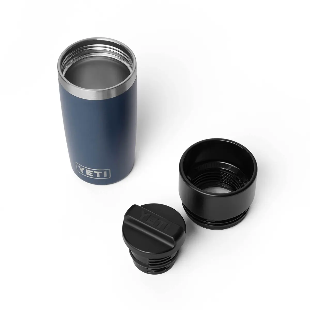 YETI Rambler 12 oz Travel Bottle Navy | Keeps Cold 24 Hrs, Hot 12 Hrs - view 3