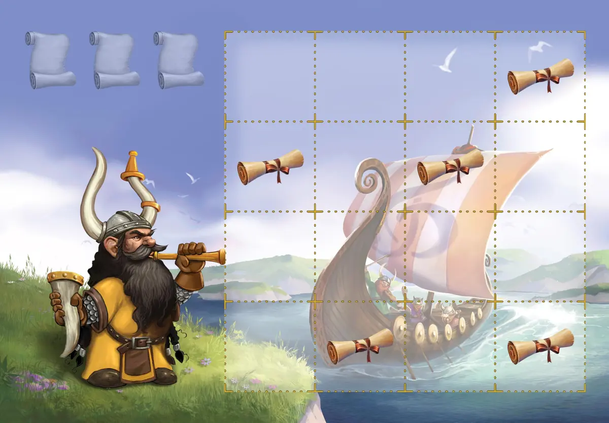 Play To Z Twisted Trumpets Tile-Laying Route-Building Board Game | Family Strategy Fun (70-120 chars) - view 9