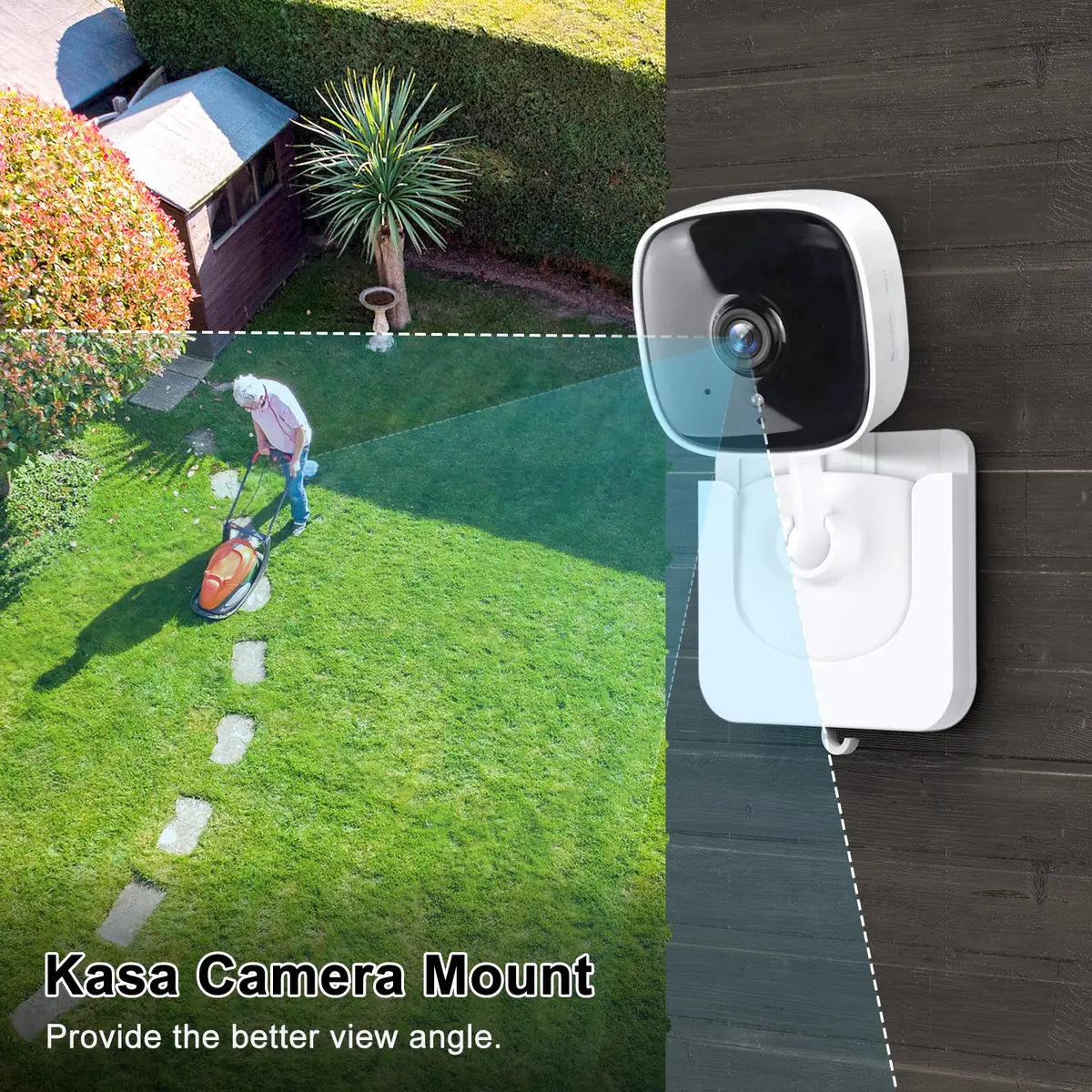 Annkoifu Adhesive Camera Mount Fits for Tapo Indoor Security Camera C100/C101/C110/C111/KC400/KC100/KC105 | No Drill Wall Bracket - view 5