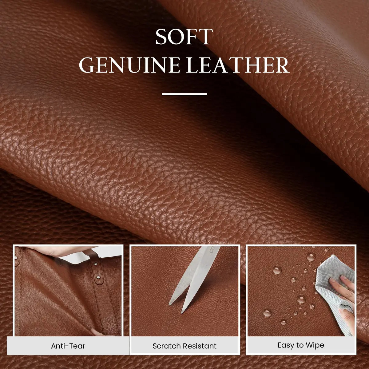 befen Genuine Leather Tote Bag for Women | 15-Inch Laptop & Business Style - view 7