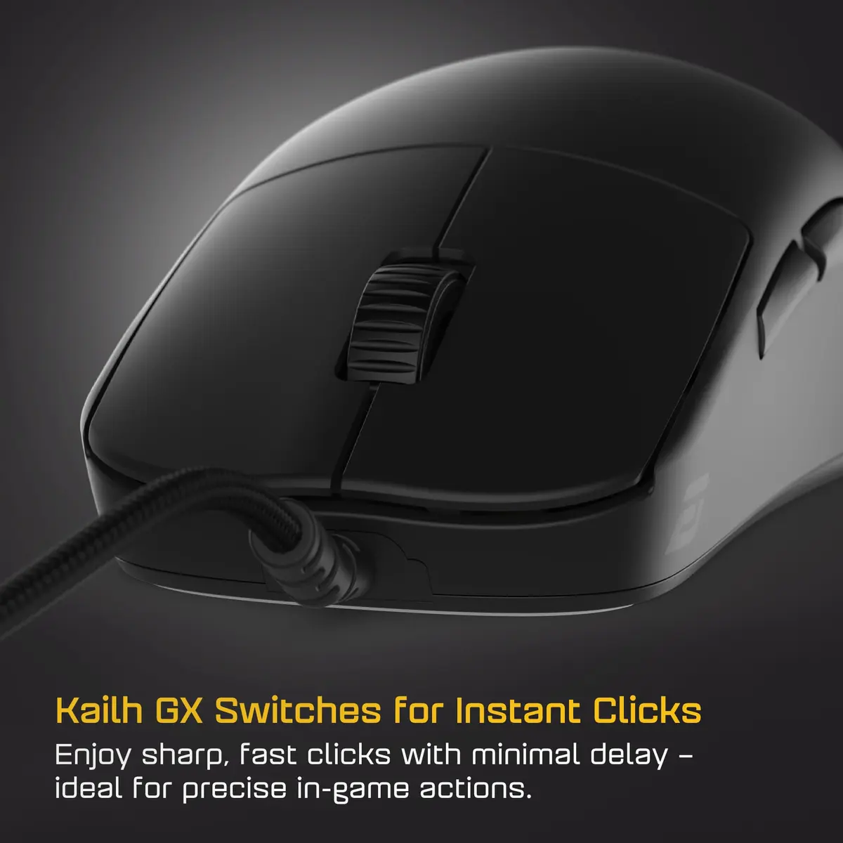 ENDGAME GEAR OP1 8K v2 Black | Esports Gaming Mouse with 30K DPI & 8000Hz Polling - view 3