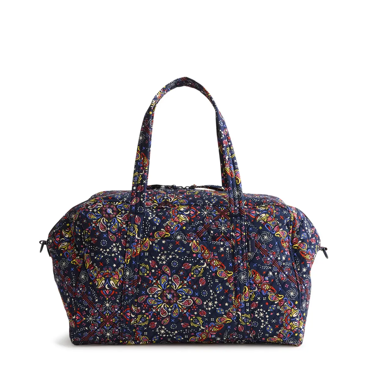 Vera Bradley Premium Cotton Miramar Weekender Travel Bag, Starry Paisley | Spacious, Lightweight & Vibrant for Women - view 5