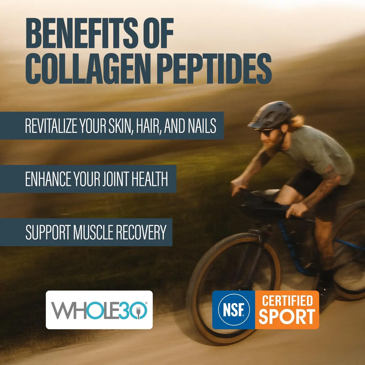BUBS Naturals Unflavored Collagen Peptides Powder | Supports Skin & Joints, 20g Collagen per Serving, Grass Fed, Keto & Paleo Friendly - view 3