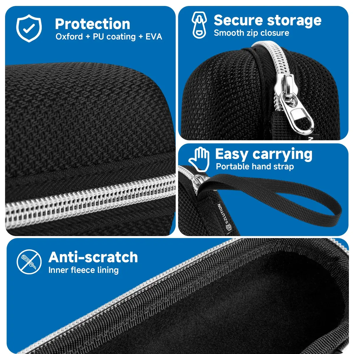 CaSZLUTION Compact Travel Case for Anker Laptop Power Bank 25,000mAh 165W | Shockproof & Lightweight - view 4