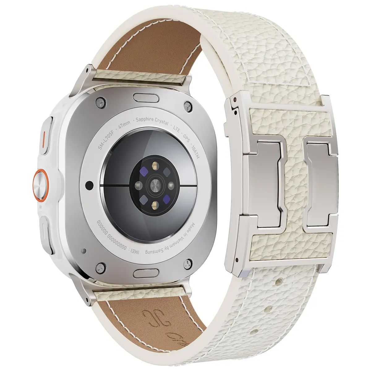 CrazyGrass Leather Band Compatible with Galaxy Watch Ultra 47mm | Genuine Leather with Magnetic Clasp - main product image