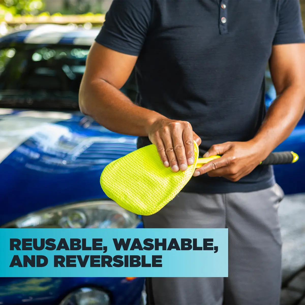 Invisible Glass Reach & Clean Windshield Cleaner Tool Kit 4-Pack | Streak-Free Glass for Cars, Homes - view 4