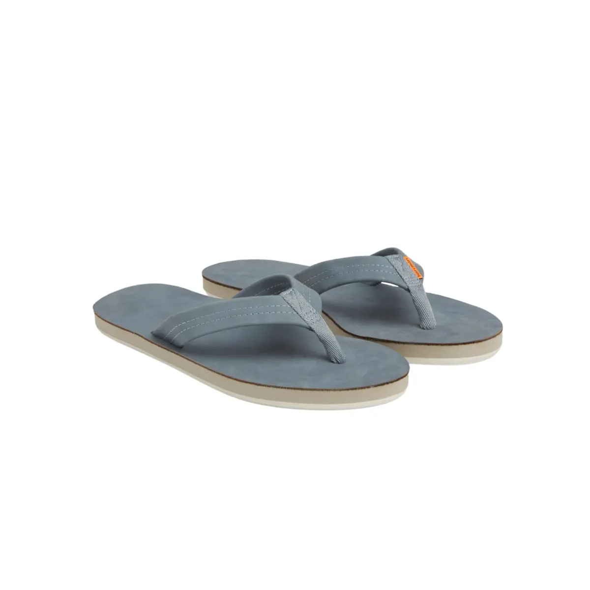 Hari Mari Fields Men's Nubuck Leather Flip Flops Size 12 | No Break Ins, Firm Arch Support, Soft EVA Midsole - main product image