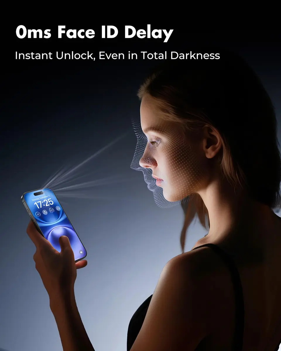 UNBREAKcable for iPhone 16 Screen Protector 6.1 inch | Military-Grade Impact Resistance - view 9