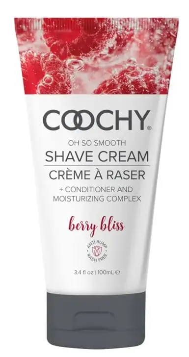 Coochy Shave Cream - Moisturizing Shave Lotion - Gentle Intimate Shaving Cream - For Bikini Area, Underarms, Legs & More - Rash-Free, Hydrating Formula - Berry Bliss - 3.4 oz - view 2
