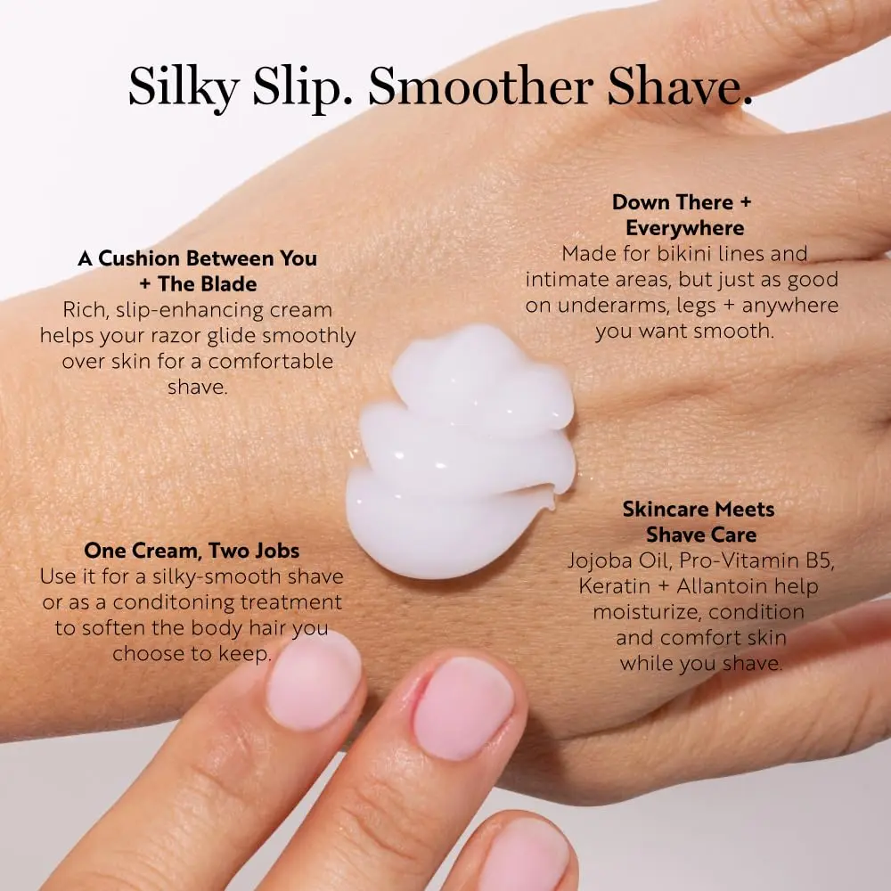 Coochy Shave Cream - Moisturizing Shave Lotion - Gentle Intimate Shaving Cream - For Bikini Area, Underarms, Legs & More - Rash-Free, Hydrating Formula - Berry Bliss - 3.4 oz - view 5