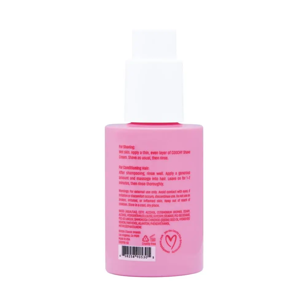 Coochy Shave Cream - Moisturizing Shave Lotion - Gentle Intimate Shaving Cream - For Bikini Area, Underarms, Legs & More - Rash-Free, Hydrating Formula - Berry Bliss - 3.4 oz - view 8