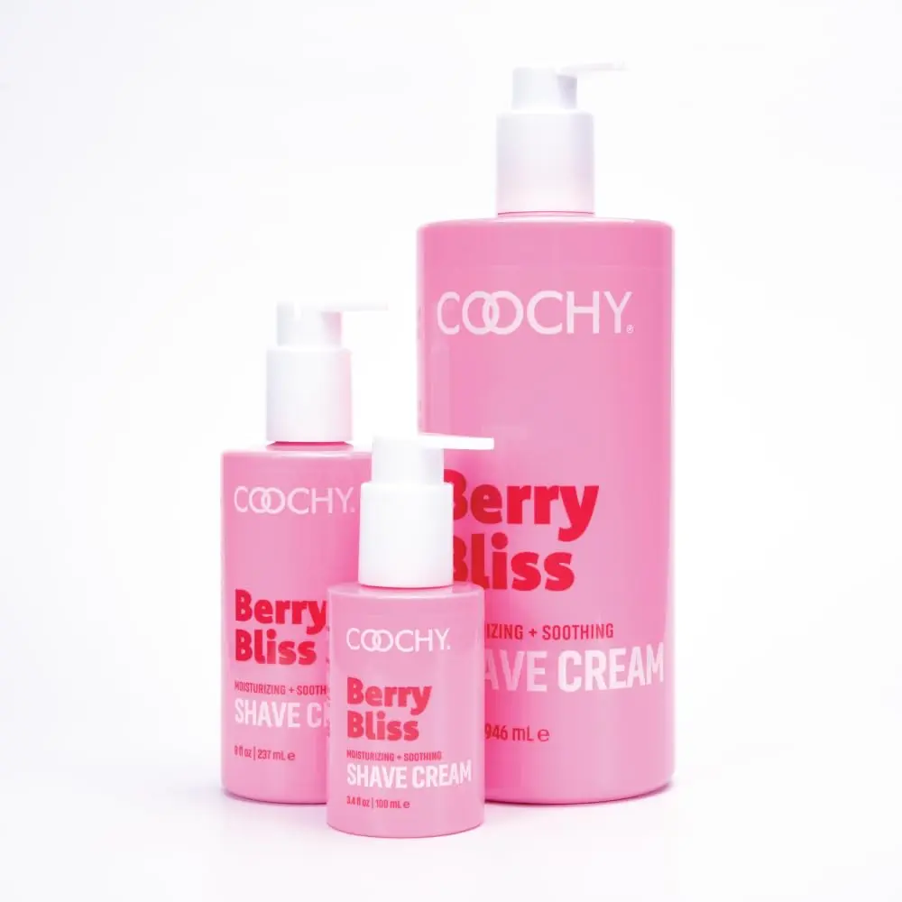Coochy Shave Cream - Moisturizing Shave Lotion - Gentle Intimate Shaving Cream - For Bikini Area, Underarms, Legs & More - Rash-Free, Hydrating Formula - Berry Bliss - 3.4 oz - view 9