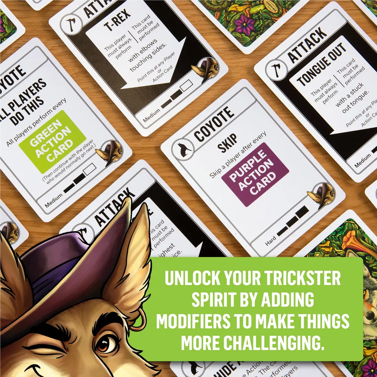 Exploding Kittens Coyote Card Game for 3-8 Players | Age 10+ | Fast & Fun Family Game - view 7