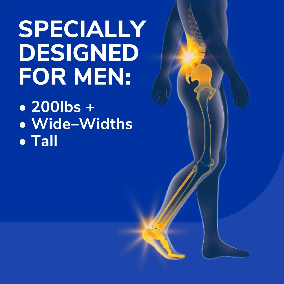 Dr. Scholl's Heavy Duty Support Orthotics for Men, Size 8-14 (2 Pairs) | Clinically Proven Pain Relief & Shock Absorption - view 2