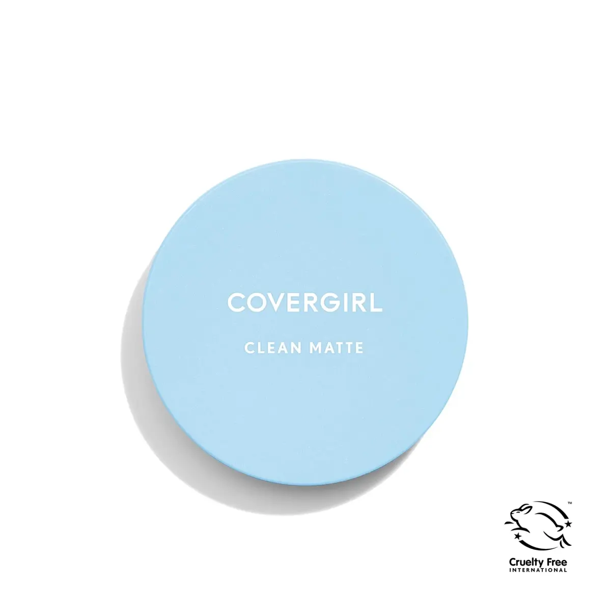 COVERGIRL Clean Matte Pressed Powder, Medium Light 535, 0.7 oz (20g) | Shine-Free Finish for Oily Skin - view 5