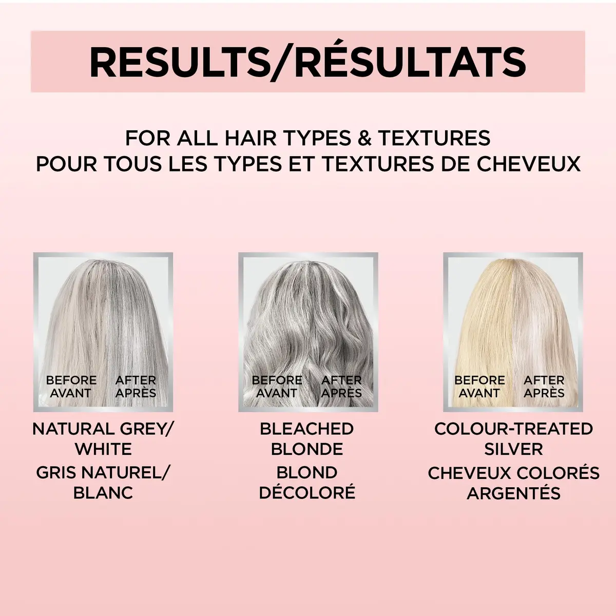 L'Oreal Paris Le Color Gloss One Step In-Shower Toning Hair Gloss, Silver, 4 Fl Oz (Pack of 2) | Neutralizes Brass & Boosts Shine - view 3