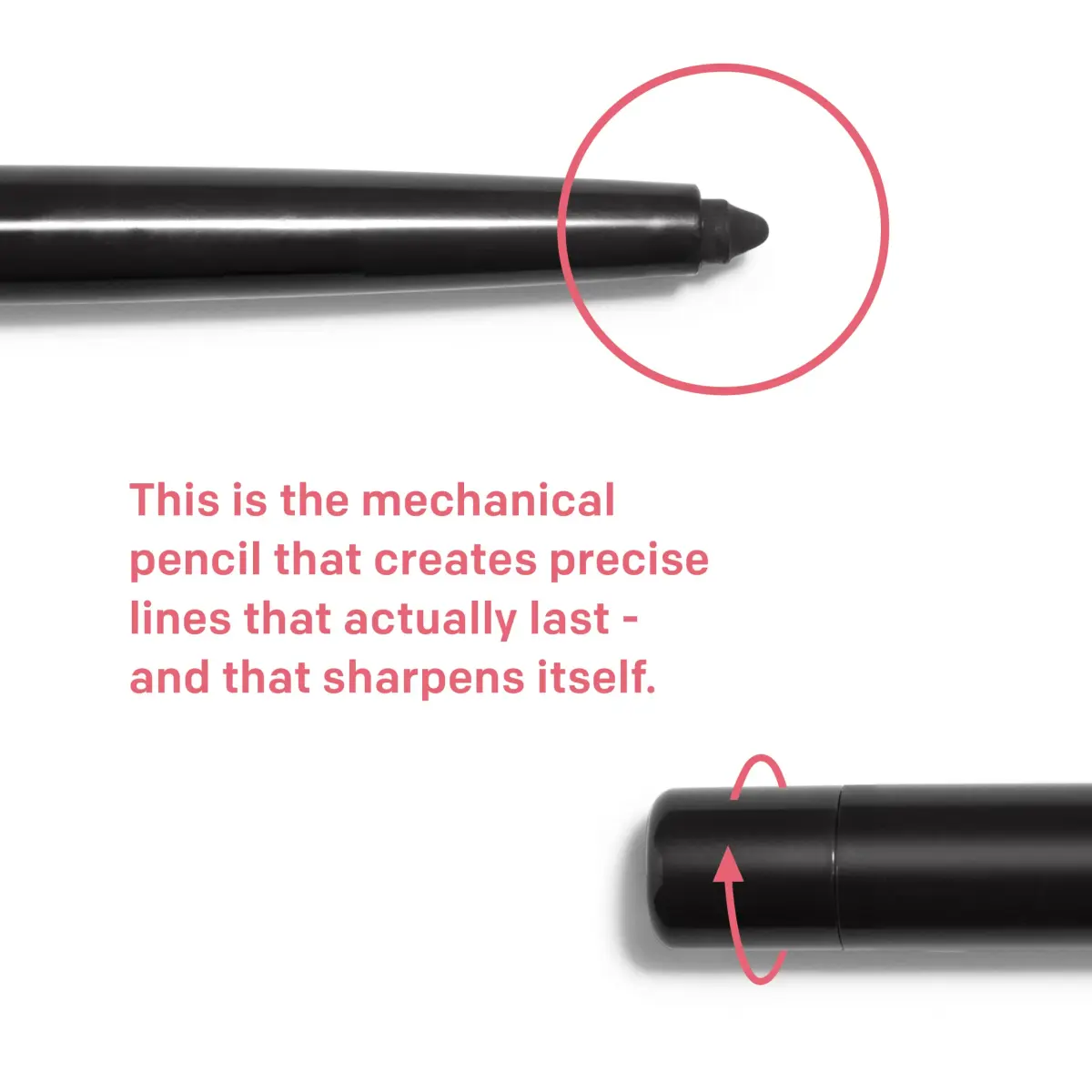 Almay All-Day Eyeliner Pencil, 211 Brown Topaz - Pack of 2, Waterproof Matte Finish - view 2