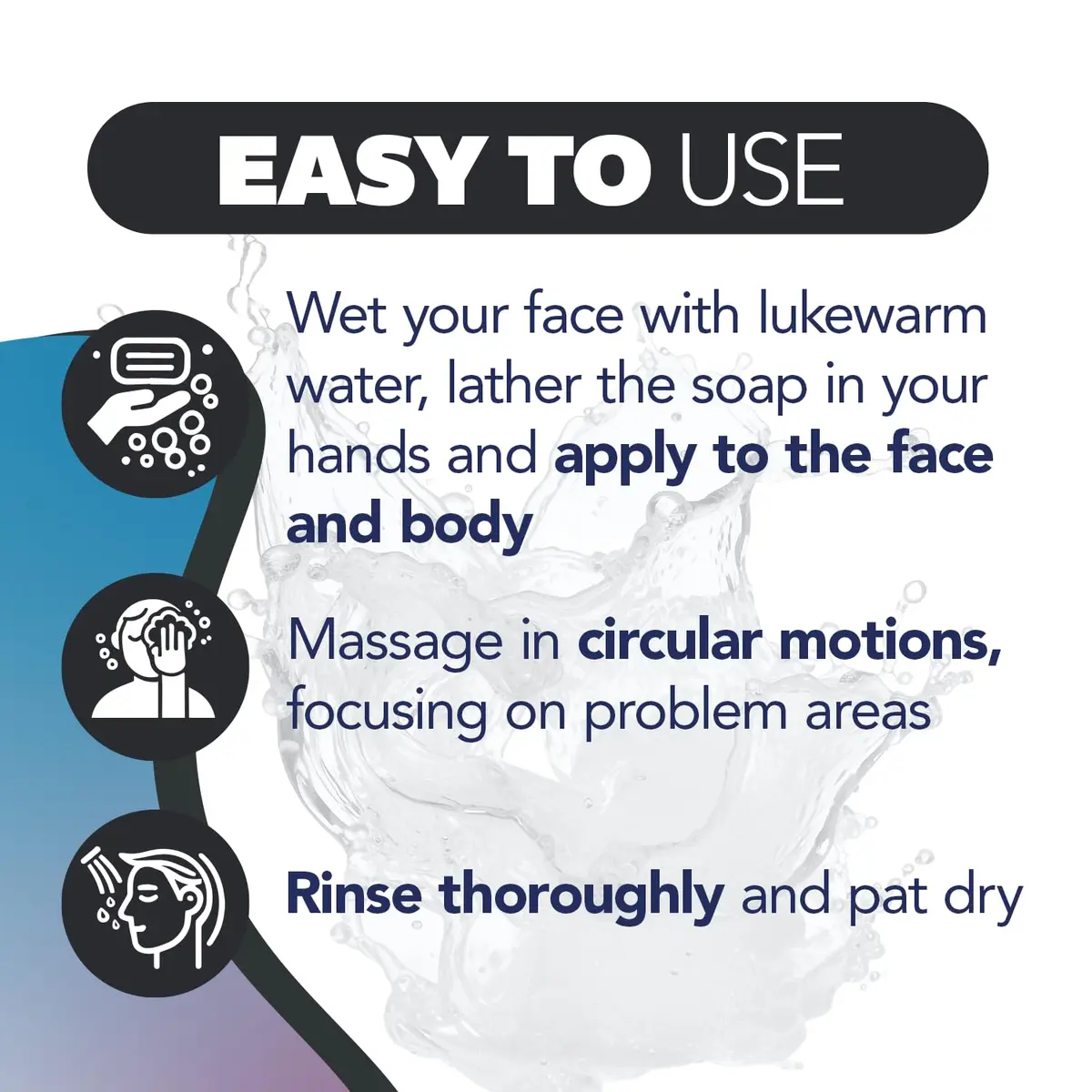 Asepxia Salicylic Acid & Activated Charcoal Bar Soap 4 Oz | Acne Treatment & Deep Cleansing for Oily Skin - view 5