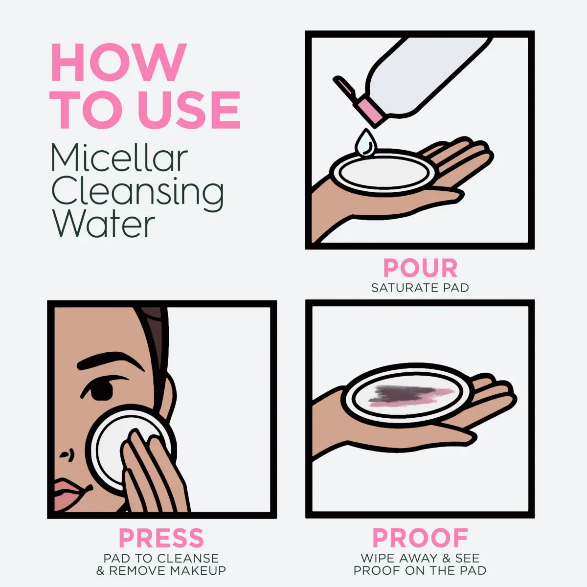 Garnier Micellar Cleansing Water, All-in-1 Makeup Remover & Facial Cleanser, For All Skin Types, 200mL (6.8 Fl Oz) | Dermatologist & Ophthalmologist Tested - view 5