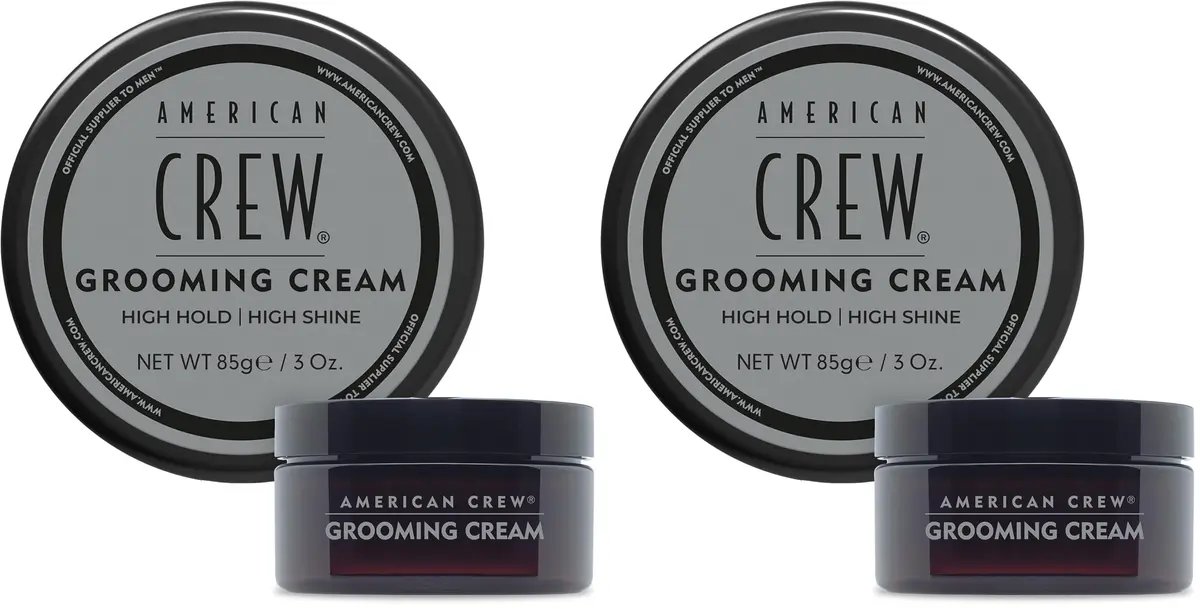 AMERICAN CREW Men's Grooming Cream High Hold High Shine 170g (6 oz) | Moisture-Repelling Styling - main product image