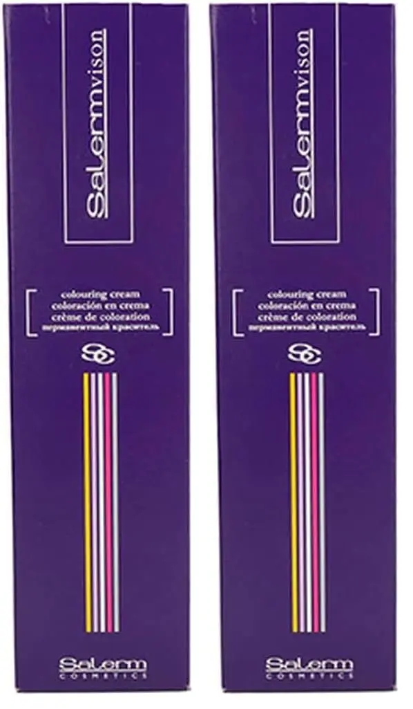 Salermvison Hair Coloring Cream #7.735 Chocolate Blonde Brazil | Rich, Vibrant, Grey Coverage - main product image