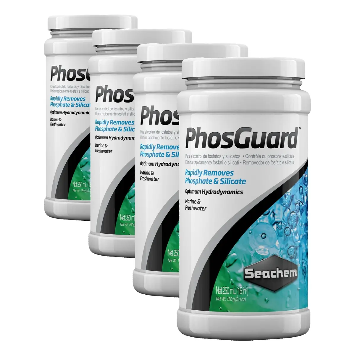 Seachem PhosGuard 1000ml (2.2 lb) | Rapid Phosphate & Silicate Remover for Marine & Freshwater Aquariums - main product image