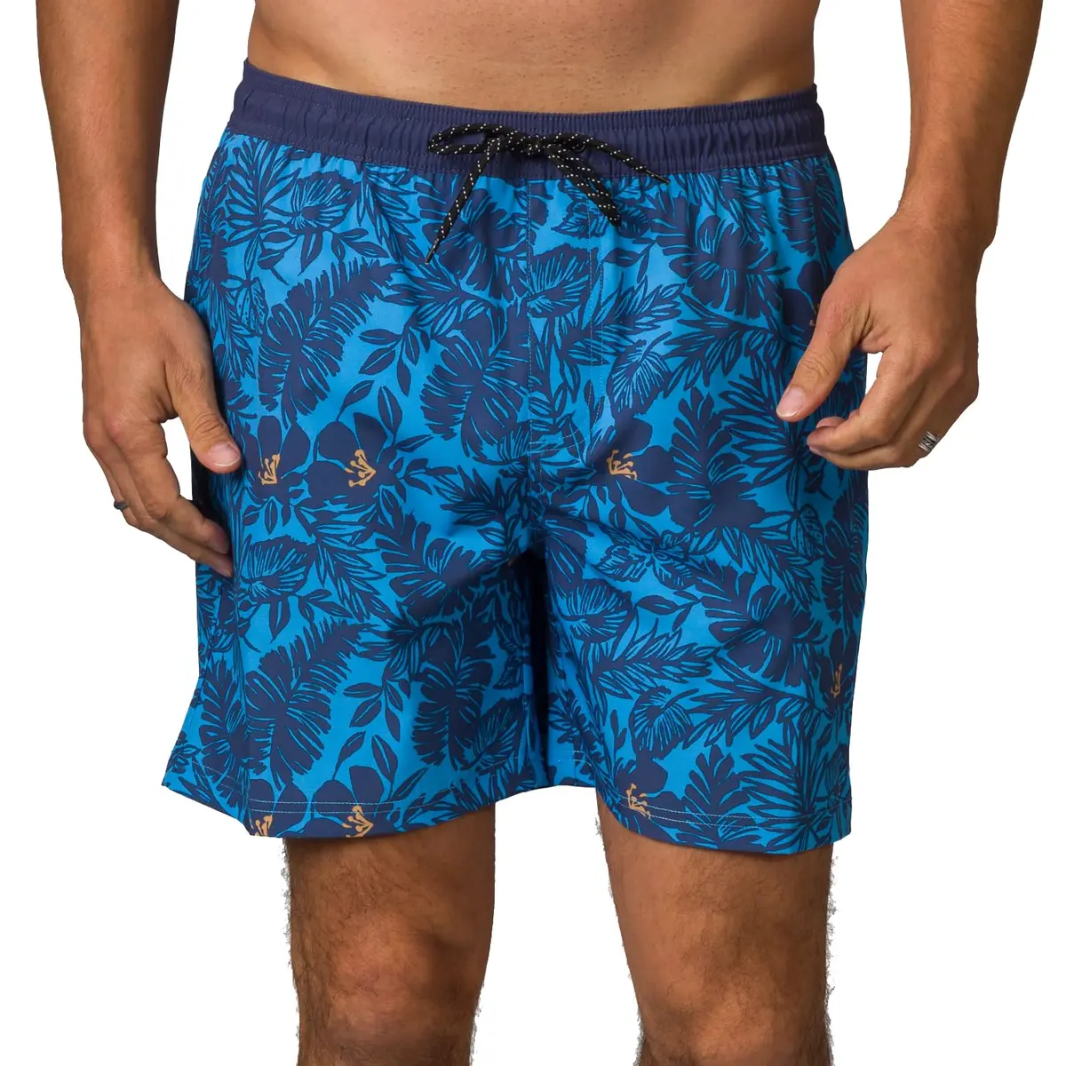 REEF Men's Felix E-Waist Swimshort Azure | 4-Way Stretch, Relaxed Fit, Water-Resistant - main product image