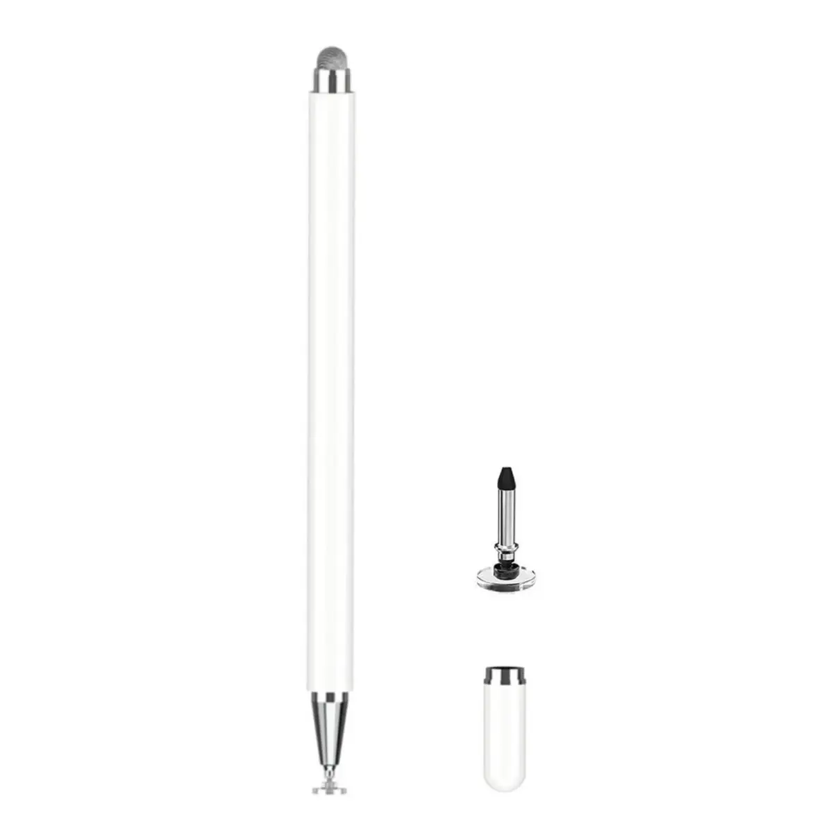 RKItE Stylus Pen for Samsung Galaxy Tab A9+/A8/A7/A7 Lite, iPad, Fire HD & All Touch Devices (White) | Precision Disc Tip Stylus - main product image