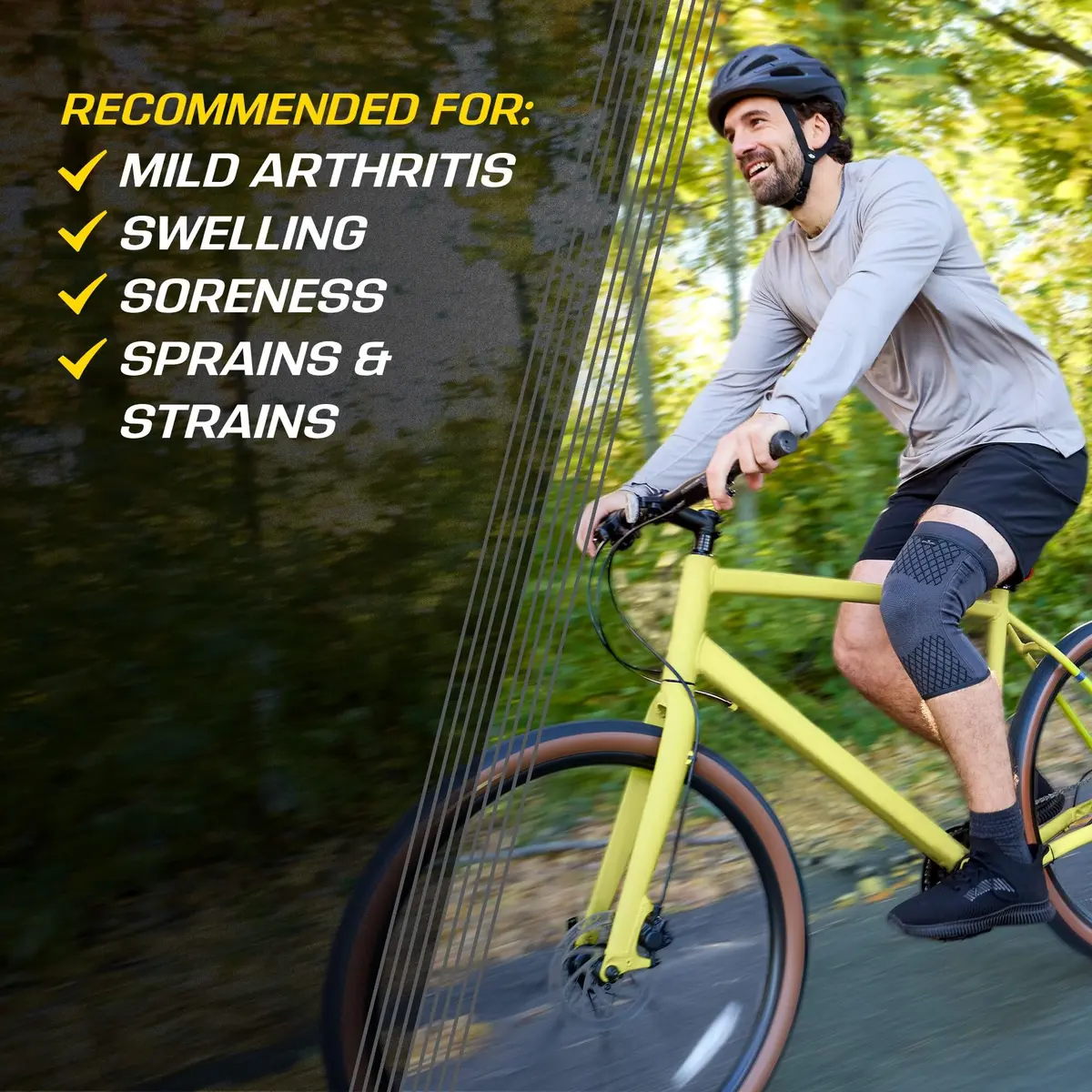 FUTURO Premium Compression Knee Sleeve with Stabilizers Large | Support for Arthritis & Swelling - view 7