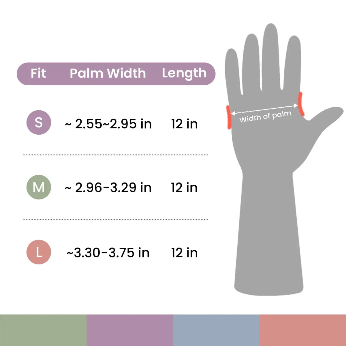 SIFANGKE Purple Rubber Cleaning Gloves with Flocked Lining - Medium (4 Pairs) | Protects Hands from Chemicals & Hot Water - view 7