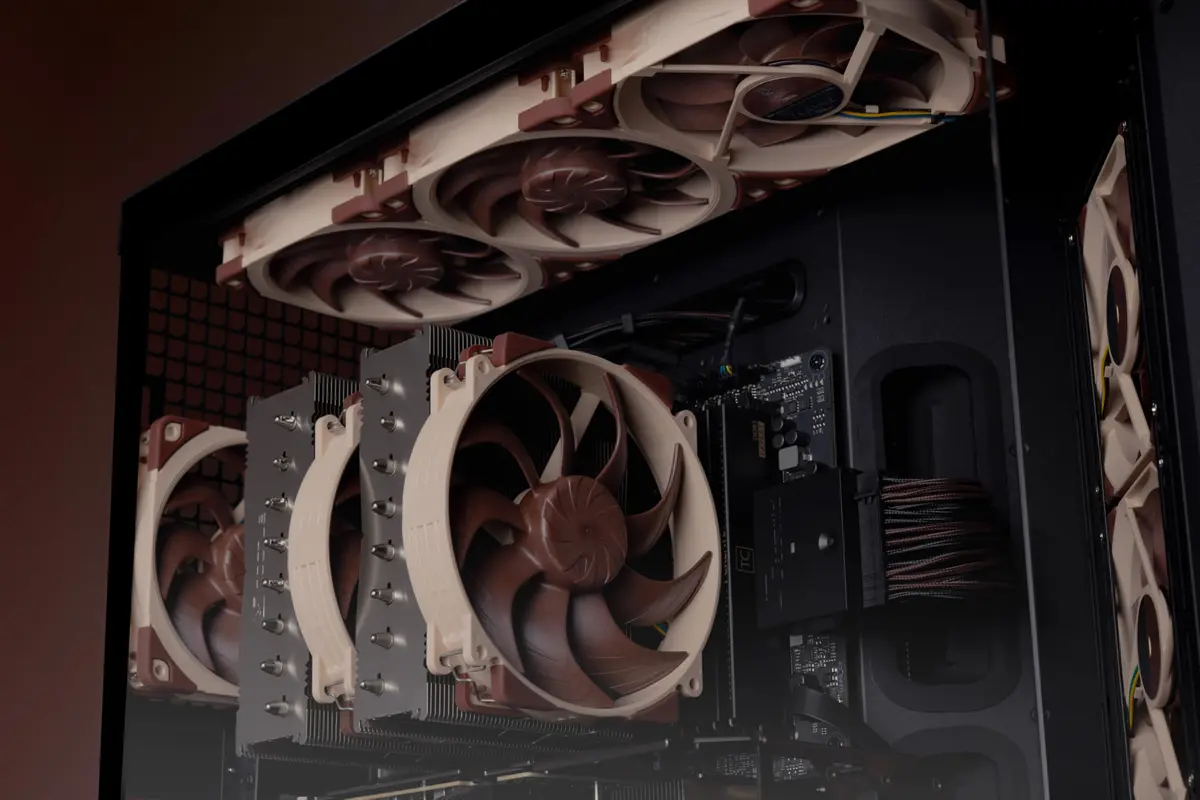 Noctua NF-A12x25 G2 PWM 120mm | Ultra-Quiet High-Performance Fan for PC & Radiators - view 5