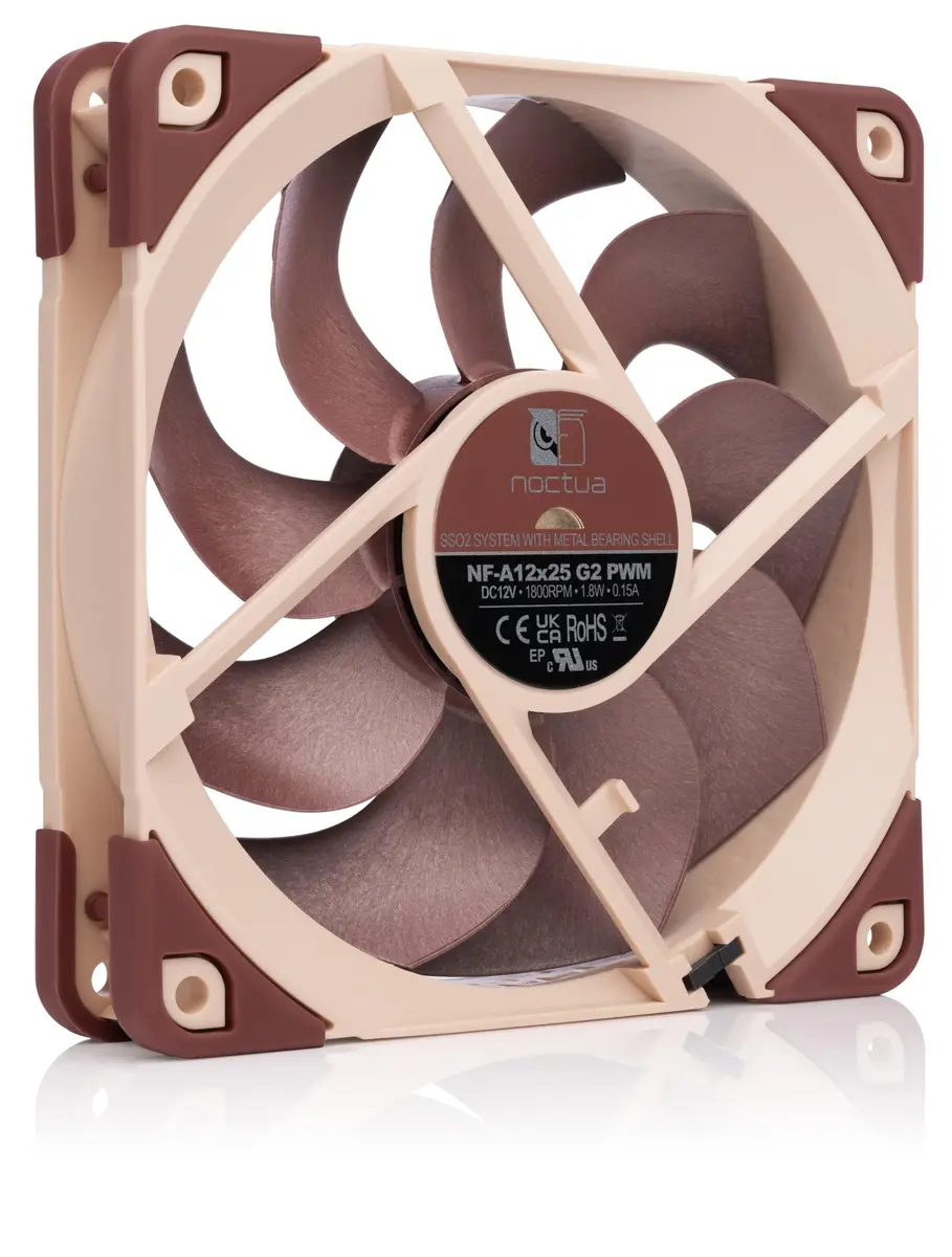Noctua NF-A12x25 G2 PWM 120mm | Ultra-Quiet High-Performance Fan for PC & Radiators - view 2