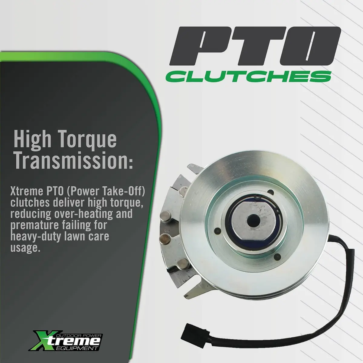 Xtreme PTO Clutch Compatible with Hustler Raptor 1/2" or 5/8" Belt, 1" ID, 5 5/16" Pulley Diameter | High Torque & Precision - view 6