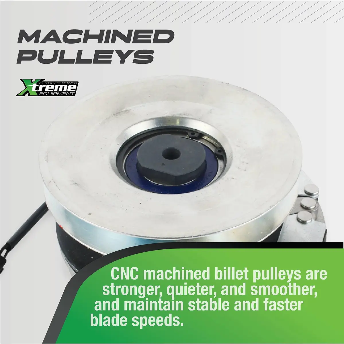 Xtreme PTO Clutch for John Deere ZTrak Z920A | Cool Coil Tech & Replaceable Pulley Bearing - view 9