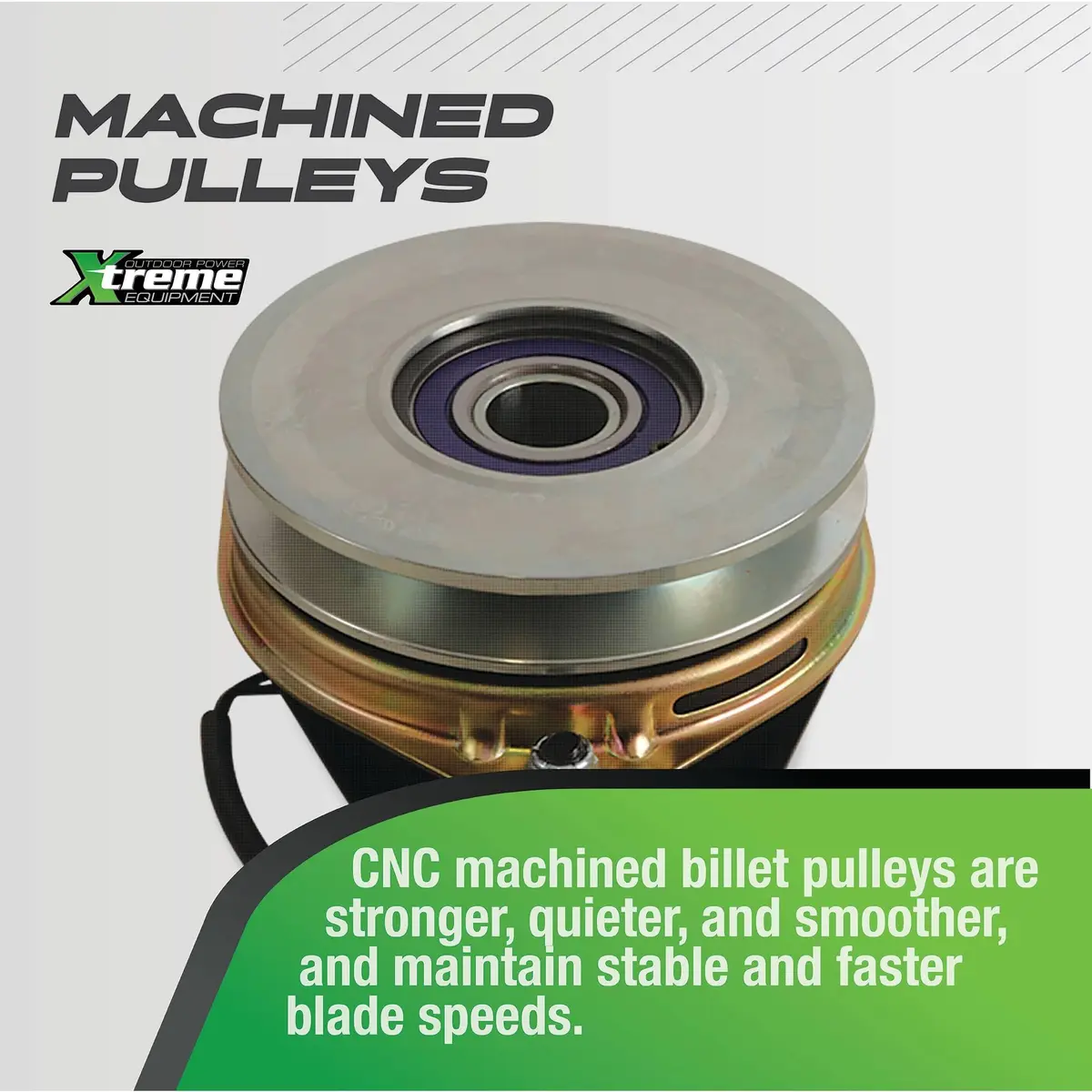 Xtreme PTO Clutch for Lawn Mowers | 1/2" or 5/8" Belt, 6" Pulley, Counter Clockwise Rotation - view 8