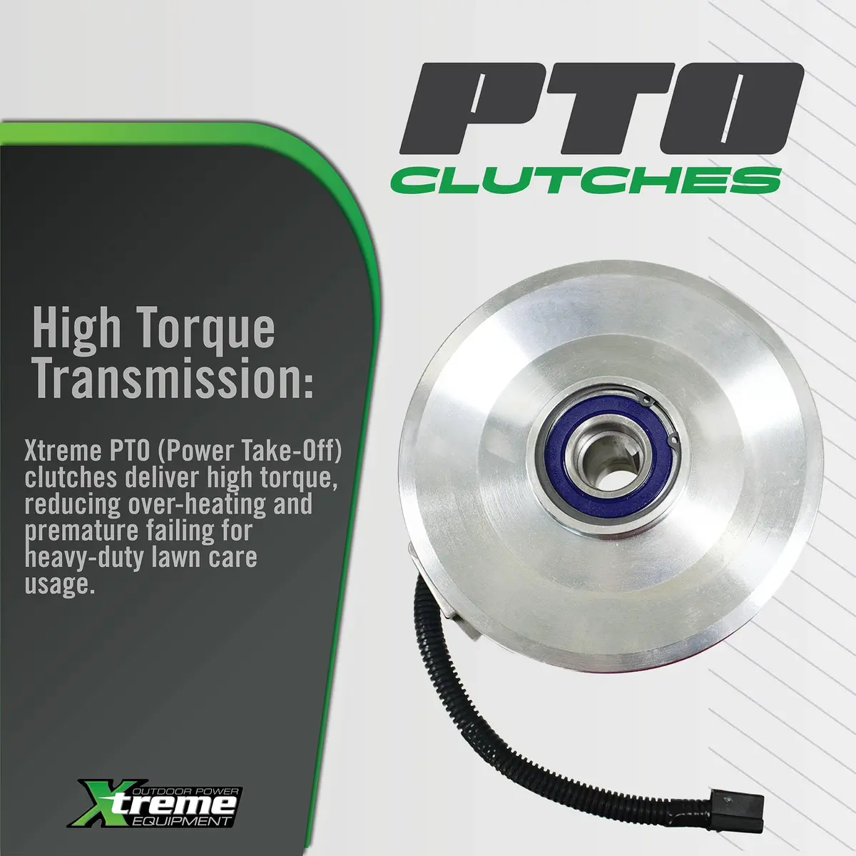 Xtreme PTO Clutch Compatible with John Deere 636M QuikTrak | High-Temp Bearing & Water Tight Harness - view 6