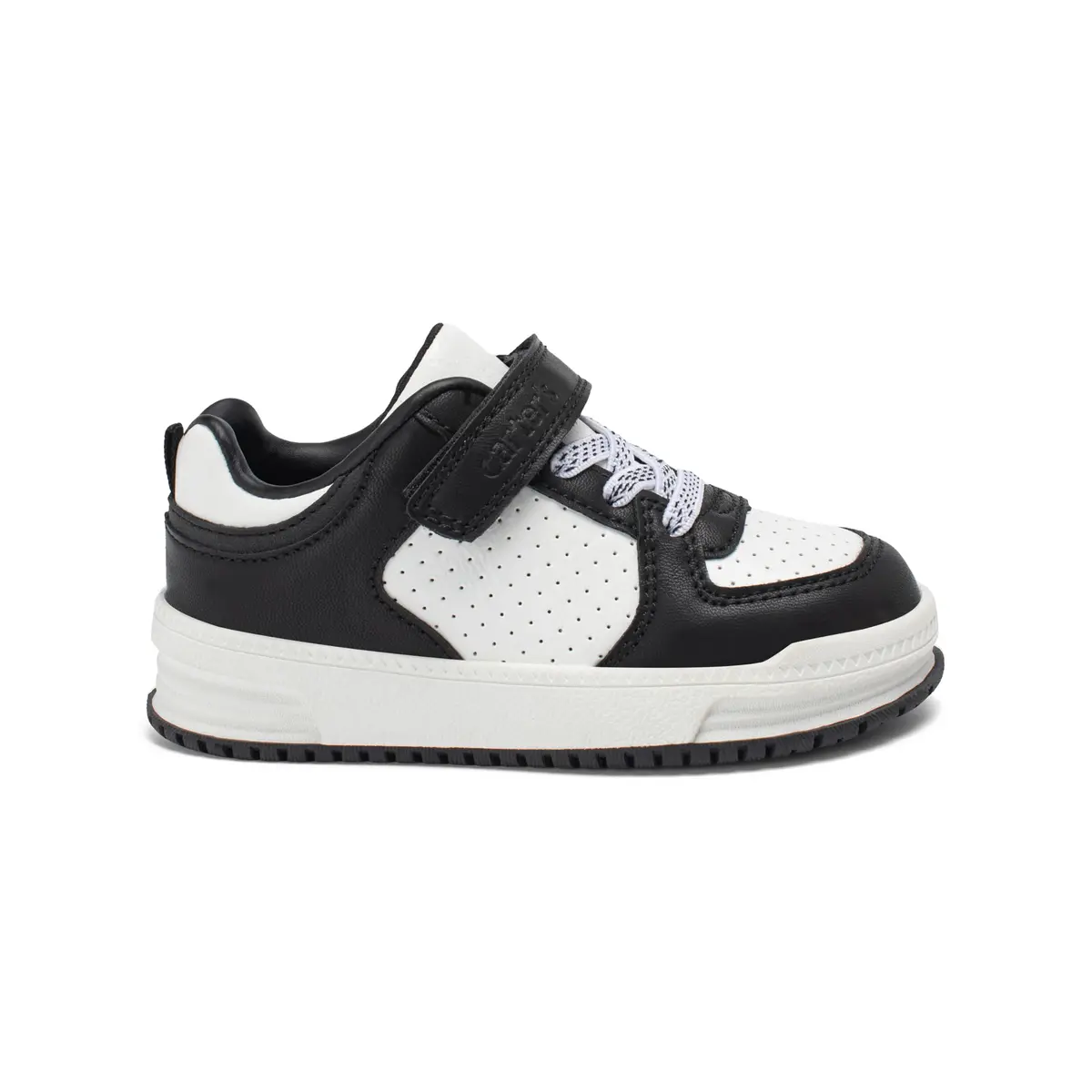 Carter's Ayngel Toddler Sneakers Black/White | Easy-On, Breathable, Durable - view 2