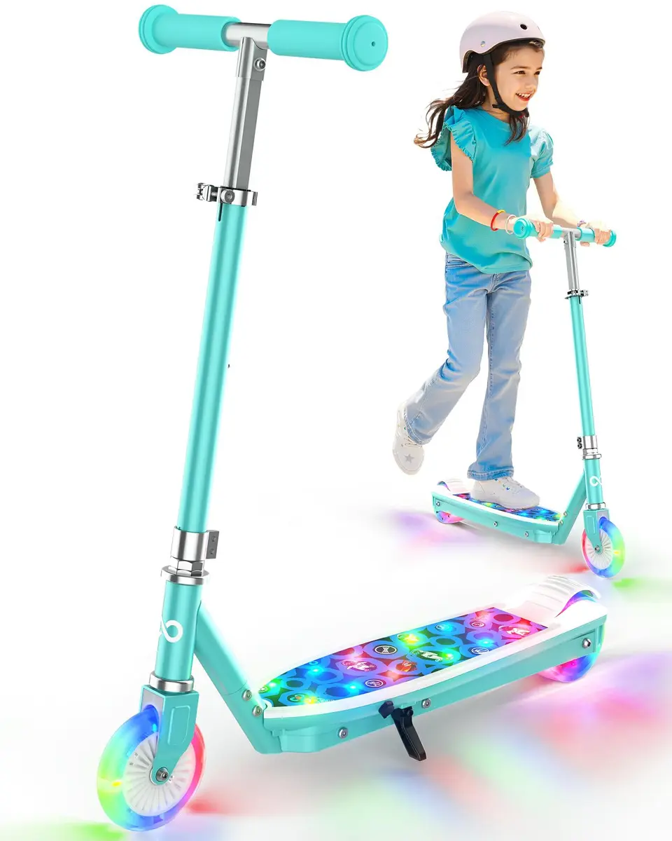 Gyroor KS2 Kids Electric Scooter 5 MPH 4in Wheels | LED Light-Up Wheels & Deck - main product image
