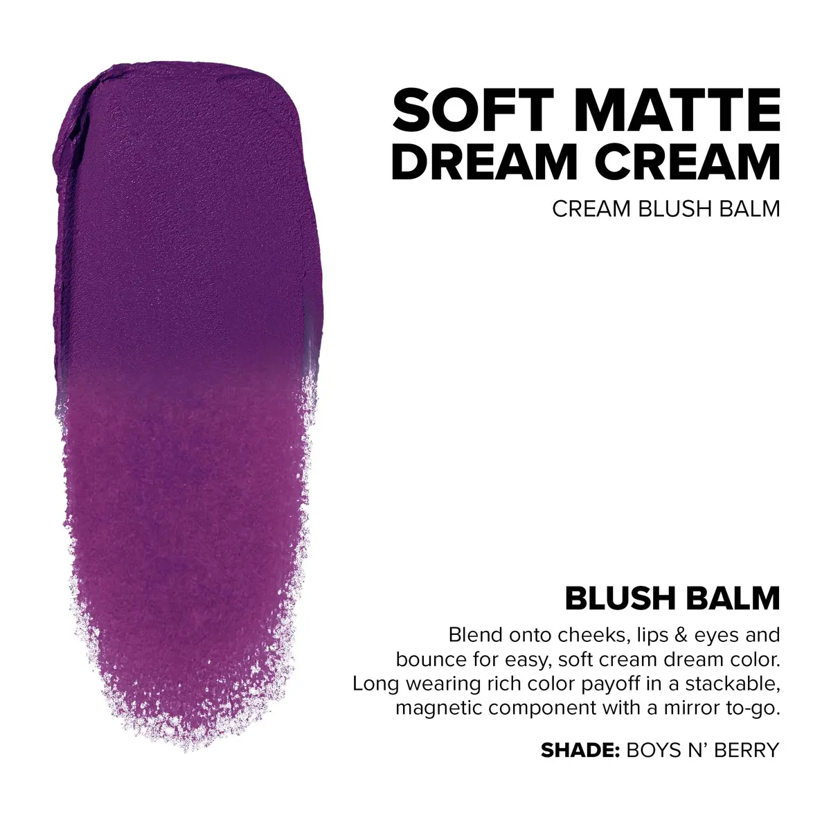 Nudestix STAX All Over Color Blush Balm 0.08 Oz | Multi-Use Cream Blush for Cheeks, Eyes & Lips with Soft Matte Finish - view 4